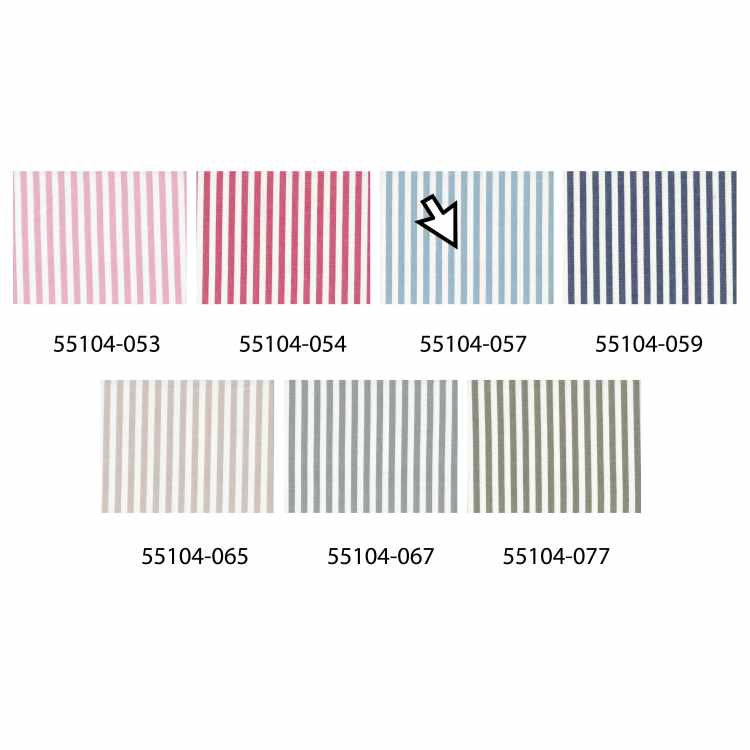 Coton Tissé Teint Rayure Médium Stof 55104
