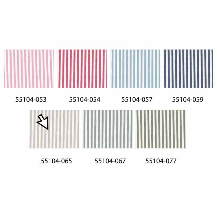 Coton Tissé Teint Rayure Médium Stof 55104