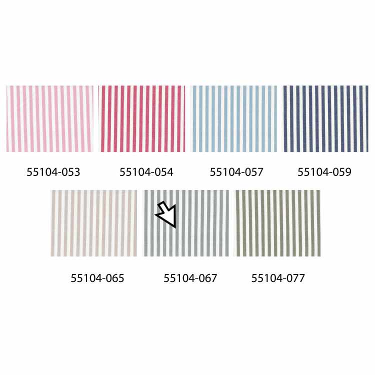 Coton Tissé Teint Rayure Médium Stof 55104