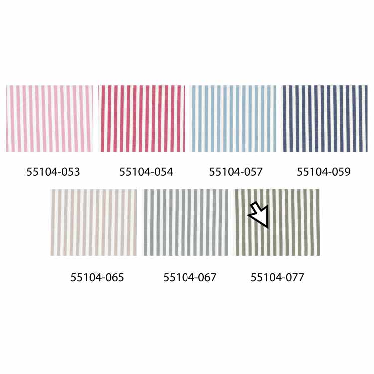 Coton Tissé Teint Rayure Médium Stof 55104