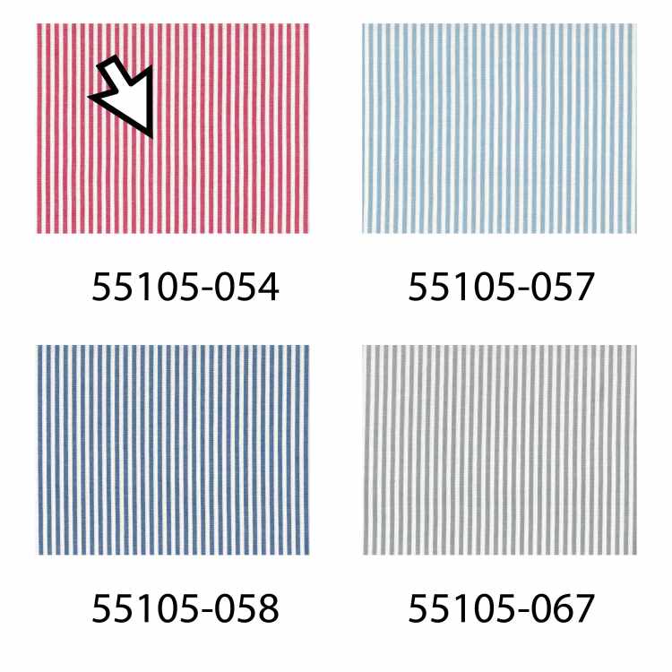 Cotton Dyed Mini Stripe Stof 55105