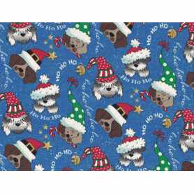 Quilt Cotton 9204-93 Dogs