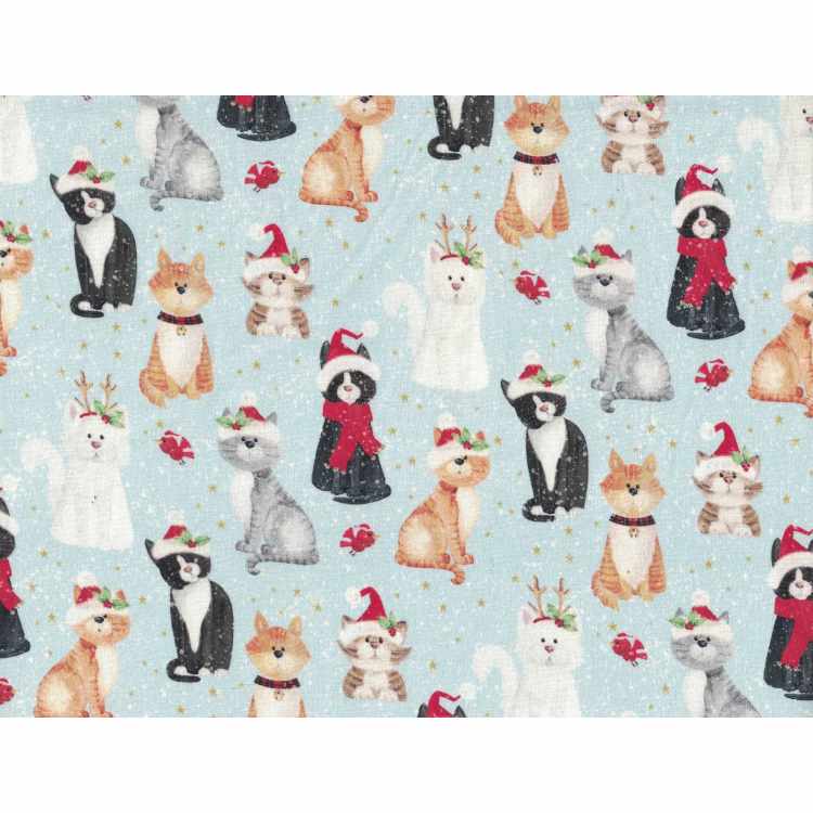 Coton Quilt 9204-94 Chats