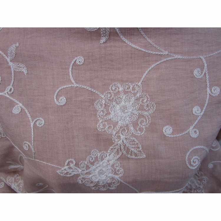 Embroidered Linen Look 99235-4