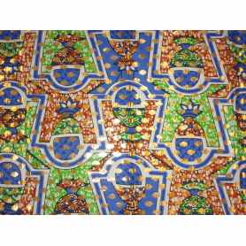 Quilt Cotton 5010-249 African Wax Metallic