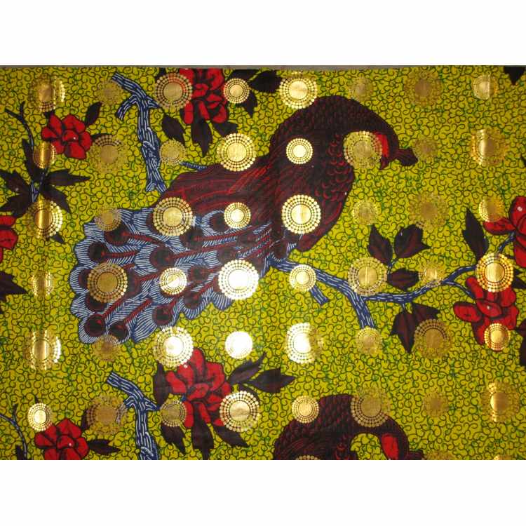 Quilt Cotton 5010-250 African Wax Metallic
