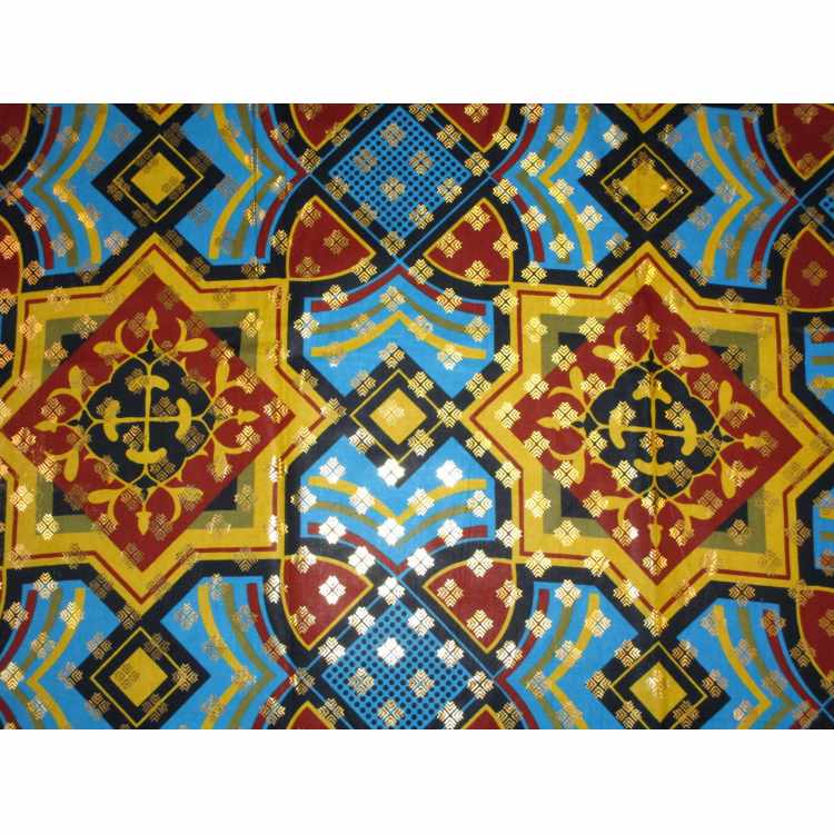 Quilt Cotton 5010-252 African Wax Metallic