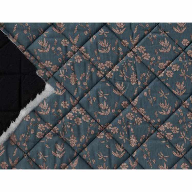 Matelassé Cotonnade Fleurs 1608-1