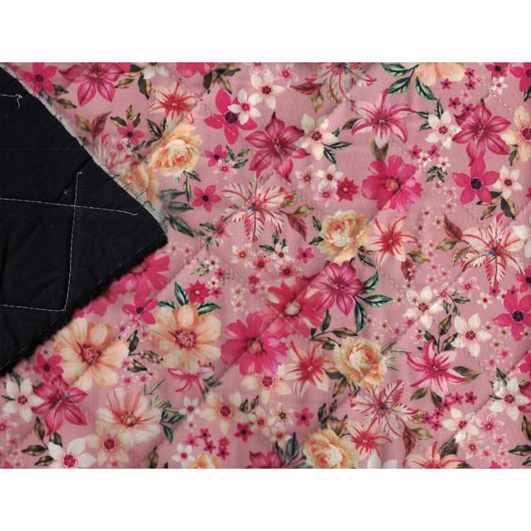 Matelassé Cotonnade Fleurs 1608-6