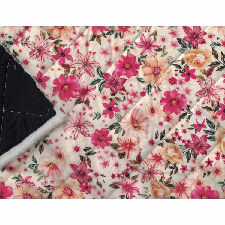 Quilted Cotton Flowers 1608-7