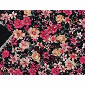 Matelassé Cotonnade Fleurs 1608-9