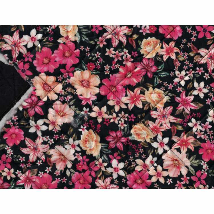 Matelassé Cotonnade Fleurs 1608-9