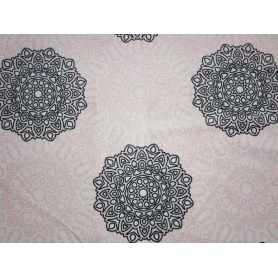 Velour Floral 3902-8