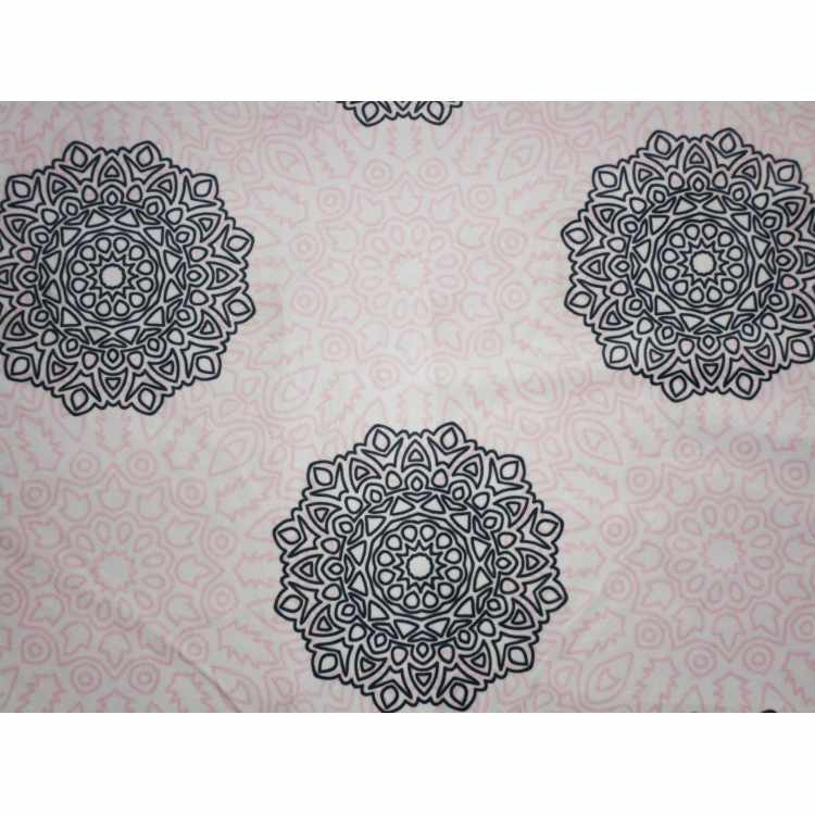 Velour Floral 3902-8