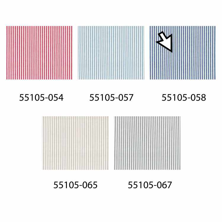 Cotton Dyed Mini Stripe Stof 55105