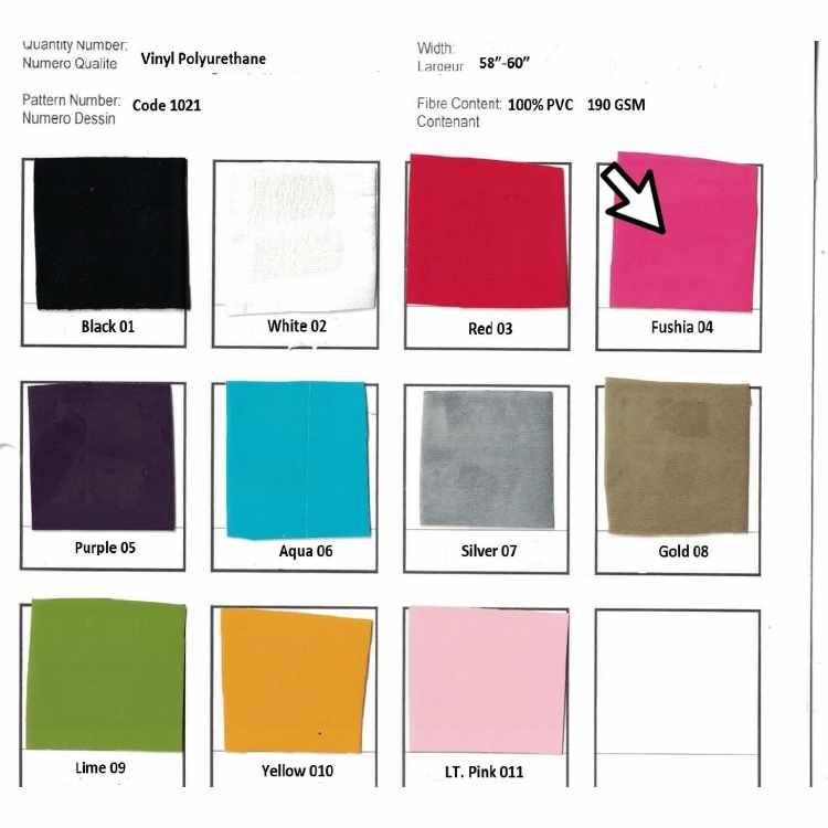 Polyurethane PVC Shiny 1021