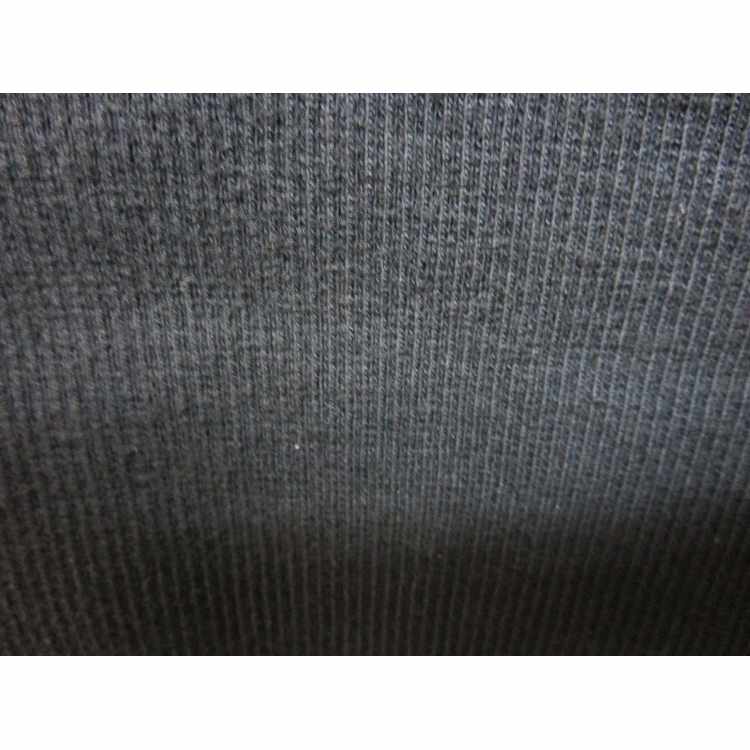 Rib 2x1 Organic Cotton Spandex Black