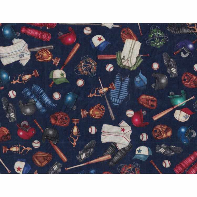 Quilt Cotton 9204-160 Baseball