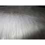 Faux Arctic Fox Fur in Pale Grey