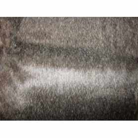 Faux Fur Animal Black & Grey