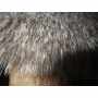 Faux Fur Animal Black & Grey