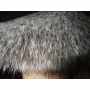 Faux Fur Animal Black & Grey