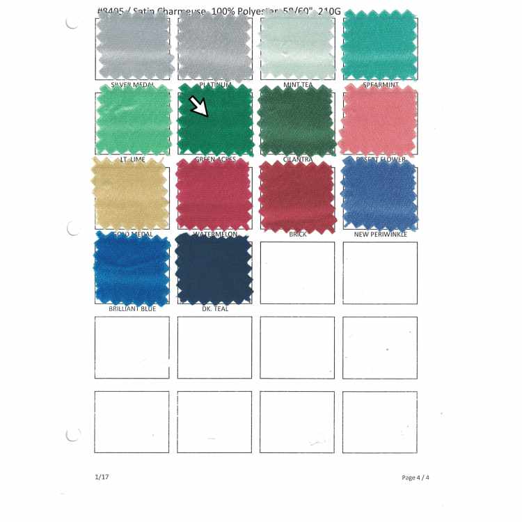 Satin Charmeuse 6001