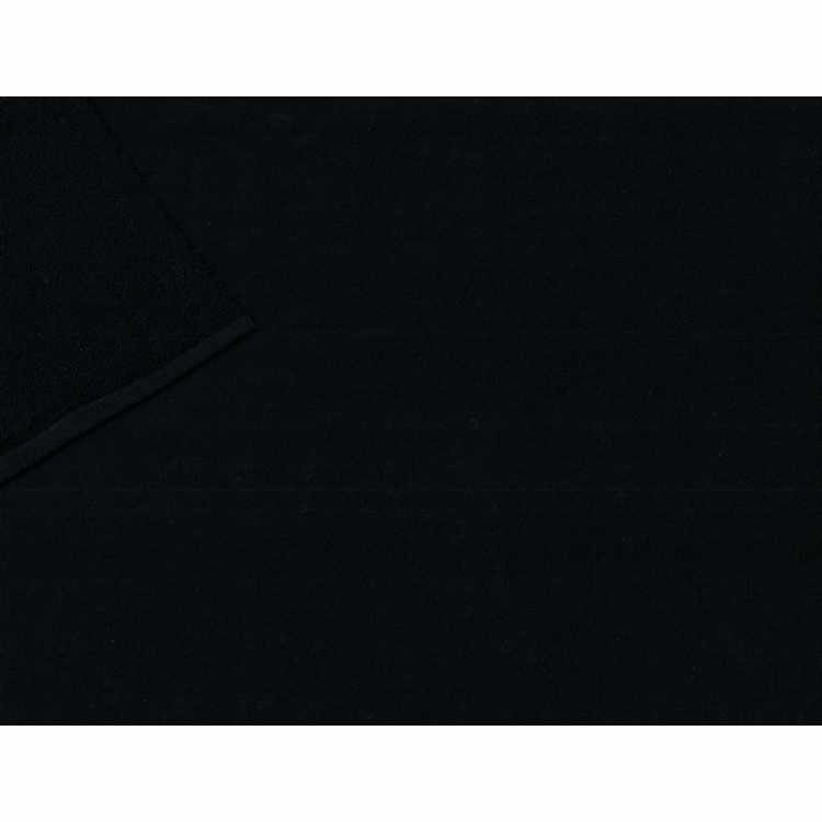 French Terry Coton Biologique 12.5-13 oz Noir