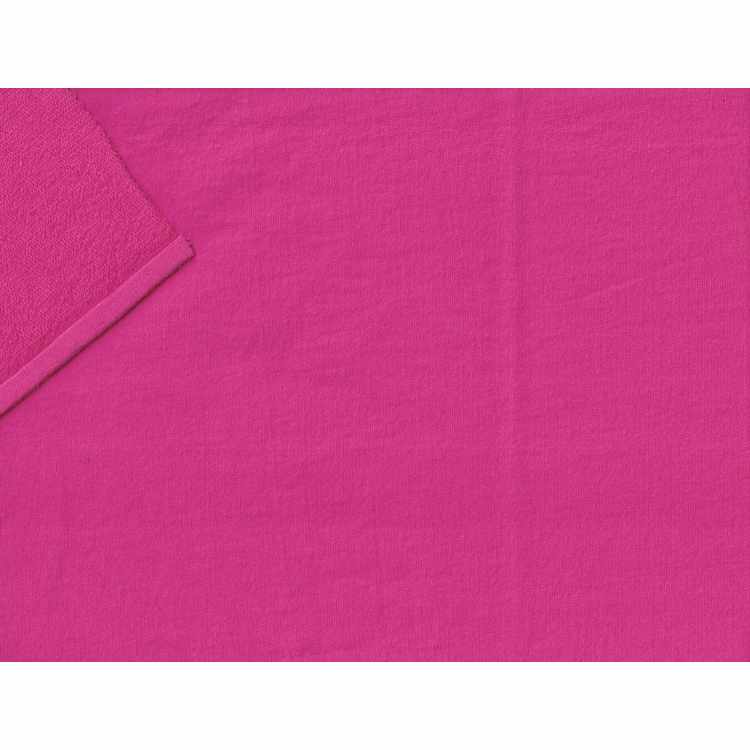 French Terry Organic Cotton 12.5-13 oz Raspberry Rose