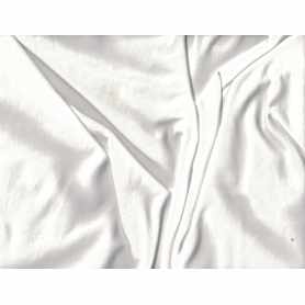 Jersey Organic Cotton Spandex 10.5-11 oz White