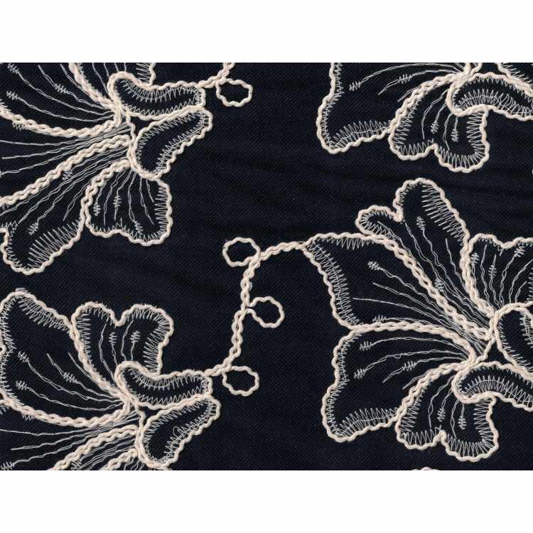 Denim Tricot Brodé 99276-1