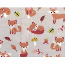 Whisper Fleece Stof 5577-22 FLynn Roux