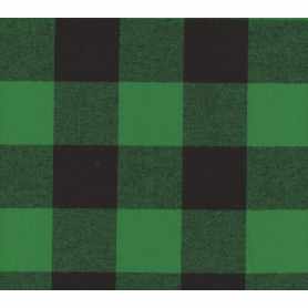 Flanelle Teinte en Fil Gros Buffalo Check  4029-7
