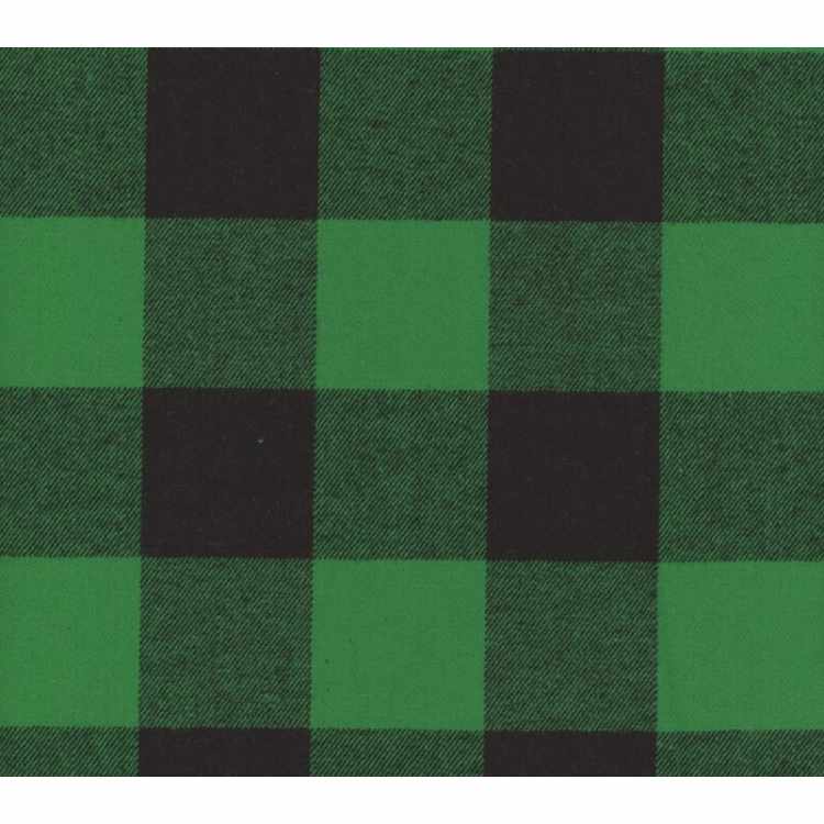 Flanelle Teinte en Fil Gros Buffalo Check  4029-7