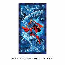 Panneau Superman bleu