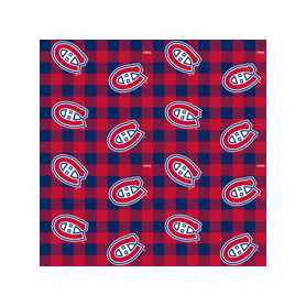 NHL-Montreal Canadiens Check Flannel 1192