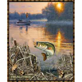 Realtree  Panneau Pêche Au Bar 9939
