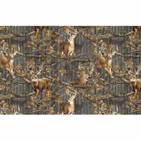 Realtree Charcoal Plank Cerfs 10520