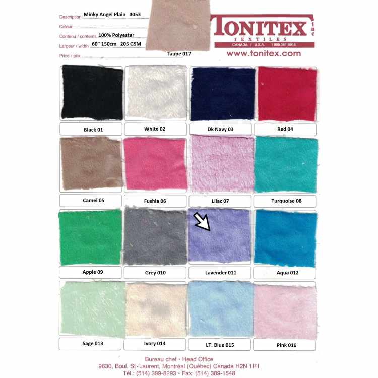 Minkie Angel Plain 4053