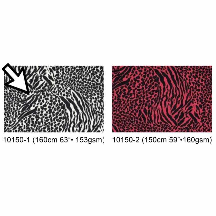 Velour Imprimé Extensible 10150